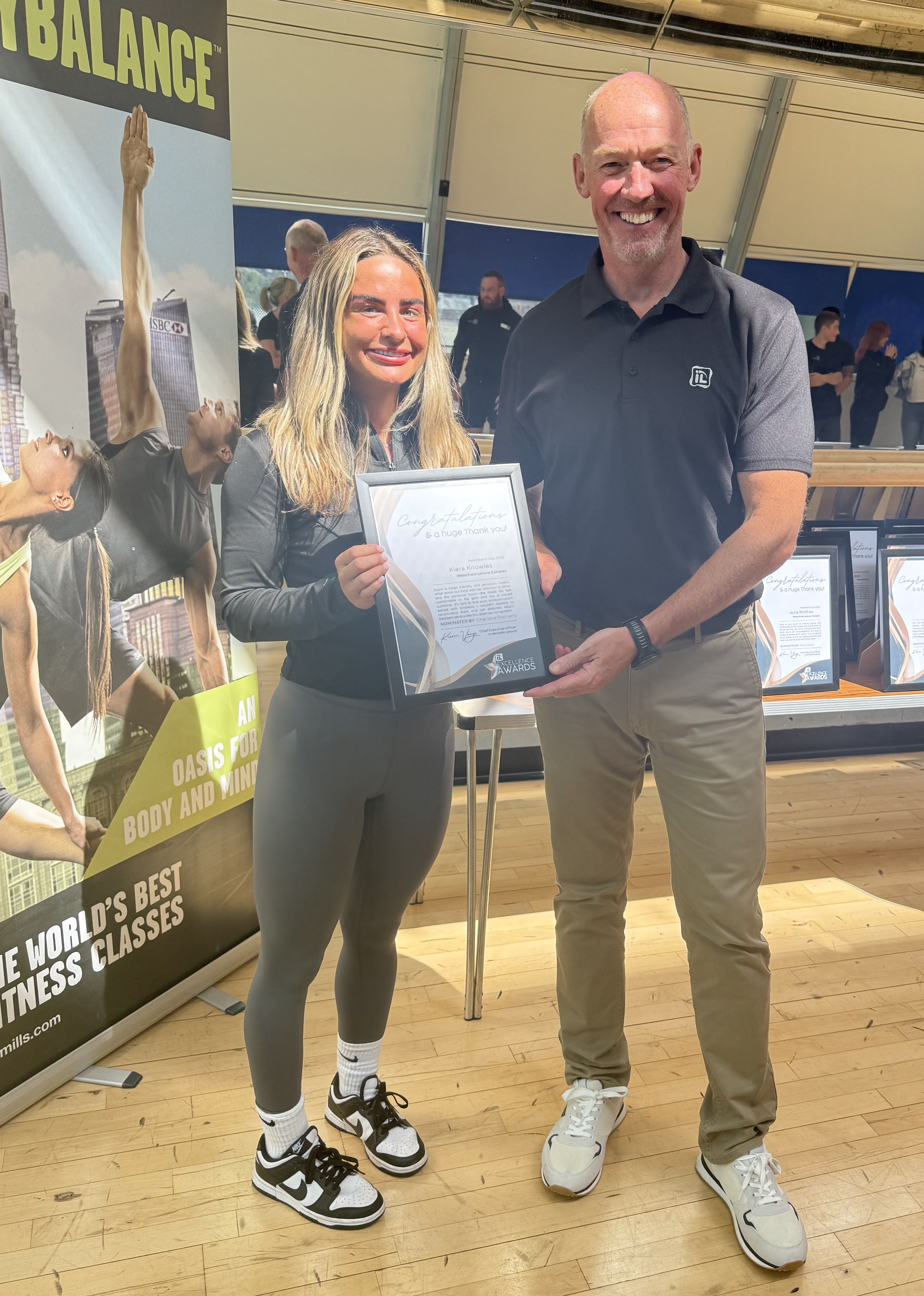 Kiara Knowles, Fitness Instructor