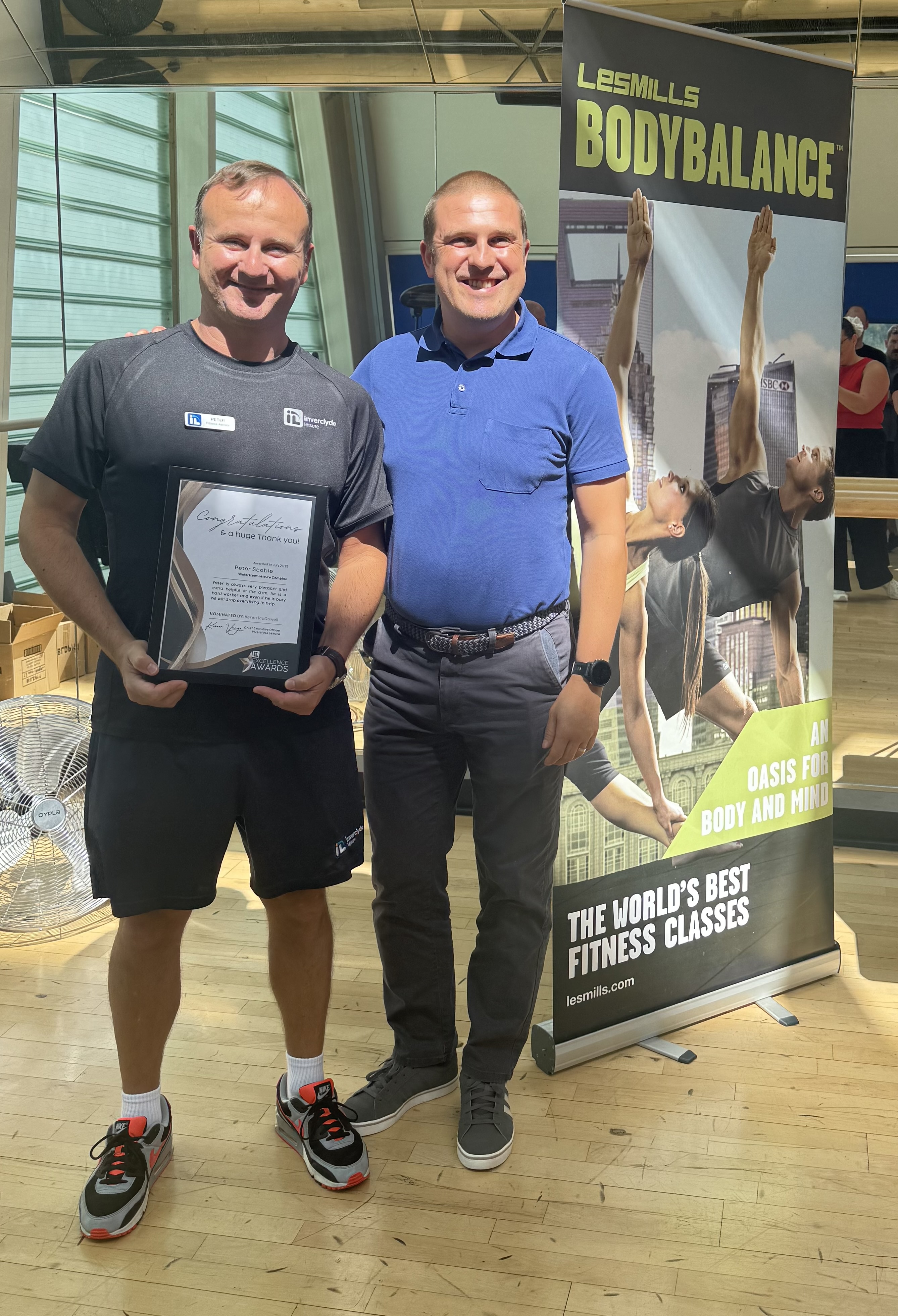 Peter Scobie, Waterfront Fitness Gym